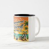 Congrès de retraite Mug | Mug officiellement à la  (Devant droit)