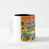 Congrès de retraite Mug | Mug officiellement à la  (Devant gauche)