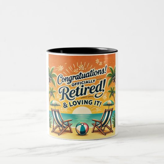 Congrès de retraite Mug | Mug officiellement à la  (Centre)