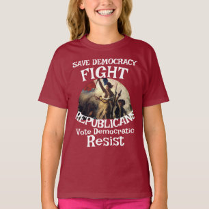 CONGRES FW FV SENAAT HG STEM VROEG POST BALLET T T-SHIRT