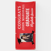 Congres Graduate Custom Banner Red (Verticaal)