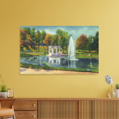 Congres Park War Memorial Uitzicht Canvas Afdruk (Insitu (Woonkamer))