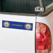 Congres Verenigde Staten Bumpersticker (Op Truck)
