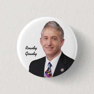 Congreslid Trey Gowdy Ronde Button 3,2 Cm