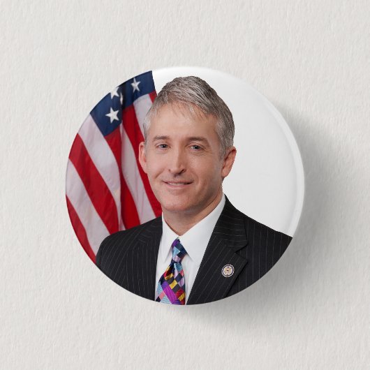 Congreslid Trey Gowdy Ronde Button 3,2 Cm (Voorkant)