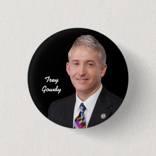 Congreslid Trey Gowdy Ronde Button 3,2 Cm
