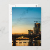 Congress Avenue Bridge Bat Watching Briefkaart (Voorkant / Achterkant)