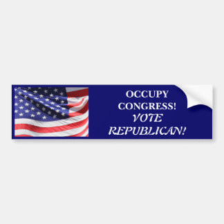 CONGRESS STEMMING REPUBLICAN BUMPERSTICKER