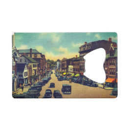  Congresstraat, Portsmouth, NH Foto Kredietkaart Flessenopener