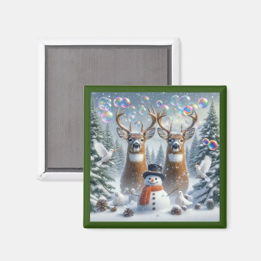 Conifer Blizzard Magnet (Recto/Verso)