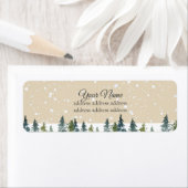 Conifer, pijnboom, Evergreen Etiket (Insitu)