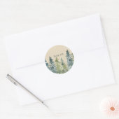 Conifer, Pine Tree, autocollant À feuillage persis (Enveloppe)
