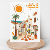 Conil de la Frontera Spanje witte stad Briefkaart