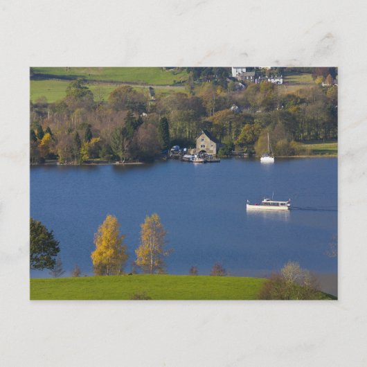 Coniston Water, Lake District, Cumbria, Engeland Briefkaart (Voorkant)