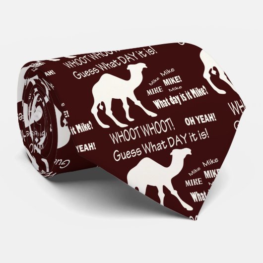 Conjecture quel jour c'est ? Cravate de brun de (Roulé)