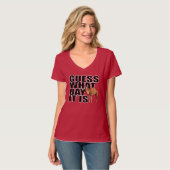 Conjecture quel jour c'est T-shirt de chameau de (Devant entier)