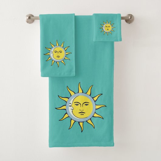 Conjonction de la Lune et du Soleil sur Teal (En situation)