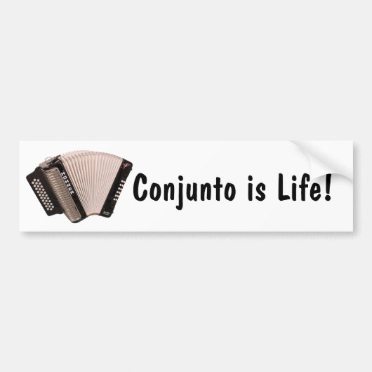 Conjunto is Life Sticker (Voorkant)