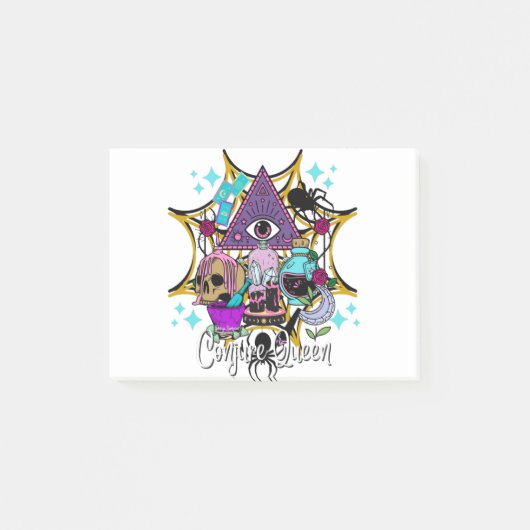 Conjure Queen Post-it® Notes (Voorkant)