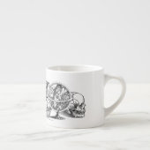 Connaissance et mort Espresso Mug (Droite)