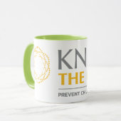 Connaissez la tasse de café de lueur (Devant gauche)