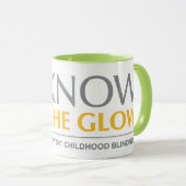 Connaissez la tasse de café de lueur (Devant droit)