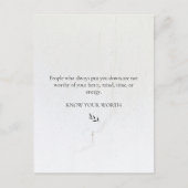 Connaissez votre carte postale de devis (Devant)