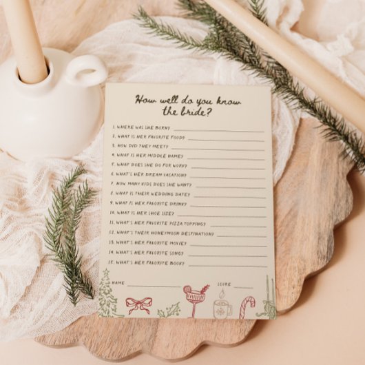 Connaissez-Vous Bien La Carte De Jeu De Mariée ?