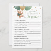 Connaissez-Vous Bien La Carte D'Ours En Teddy Pare (Devant)