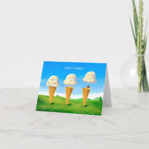 Conne de crème glacée, Whimsical de ballon à air c