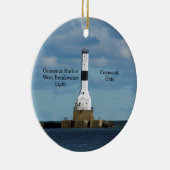 Conneaut Harbour West Breakwater Light ornament (Rechts)