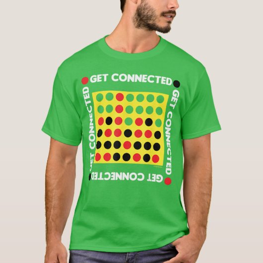 Connect Four Game Bo Up boy T-shirt (Voorkant)