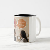Connect & Heal : Mug inspirationnelle (Devant droit)