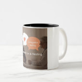 Connect & Heal : Mug inspirationnelle (Devant droit)
