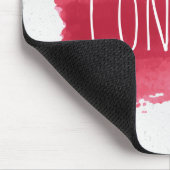 CONNECT-tekst op rode verf-Muismat Muismat (Hoek)