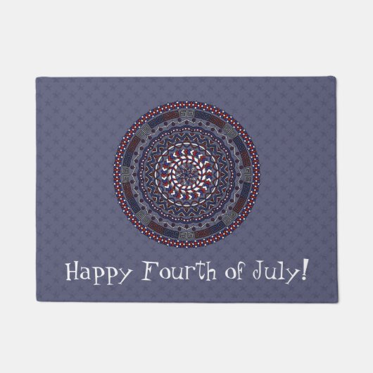 Connected Independence Day Doormat Deurmat (Voorkant)