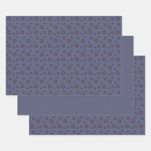 Connected Independence Day Wrapping Paper Set (Set)