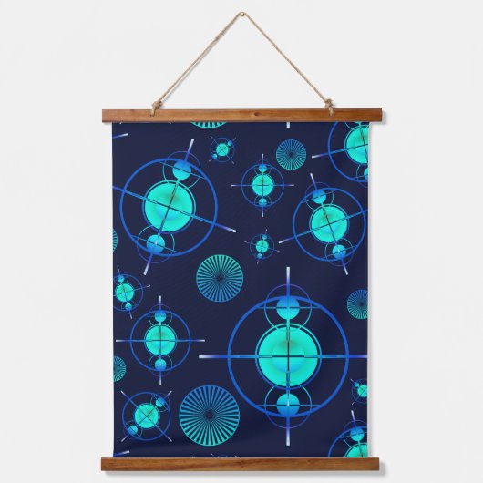 Connected Minds Pattern 2 Hangend Wandkleed (Voorkant)