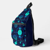 Connected Minds Pattern 2 Sling Bag (Rechterhoek)