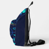 Connected Minds Pattern 2 Sling Bag (Rechts)