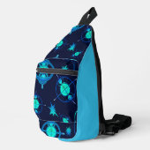 Connected Minds Pattern Sling Bag (Rechterhoek)