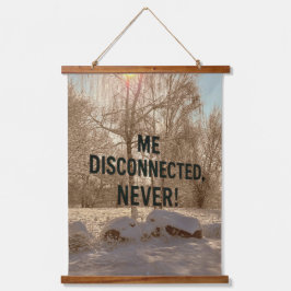 Connected to the Wild Hangend Wandkleed