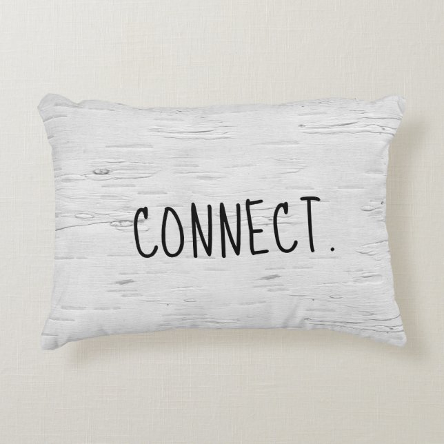 CONNECTER Le Texte Sur Le Coussin Accentuation De  (Devant)