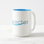 Connecteur - tasse de deux tons (Devant droit)