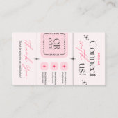 connectez-vous avec us cartes de visite 2024 (Devant)