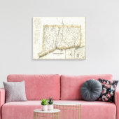 Connecticut 10 canvas afdruk (Insitu (Woonkamer))