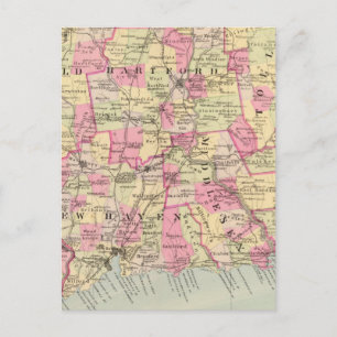 Connecticut 12 briefkaart