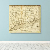 Connecticut 3 canvas afdruk (Insitu (Houten vloer))