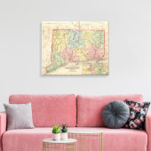 Connecticut 3 canvas afdruk (Insitu (Woonkamer))