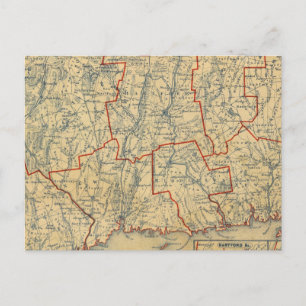 Connecticut 6 briefkaart